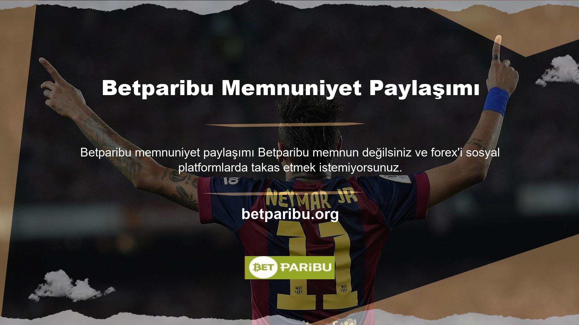 Betparibu bahis sitesinin bu bahis avantajlarından yararlanmak istiyorsanız, hızlı bir şekilde Betparibu bahis sitesine üye olabilir ve herhangi bir zorluk veya kısıtlama olmaksızın sitedeki tüm oyunları deneyebilirsiniz