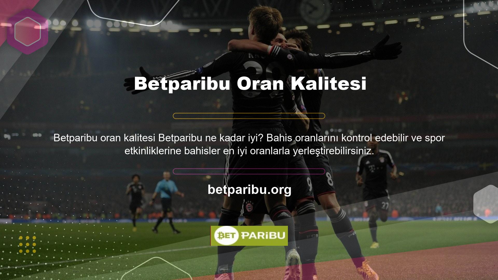 Bahse girmek için sadece karlı bir yer değil, aynı zamanda paranızı geri almanın birçok yolunu da sunuyor